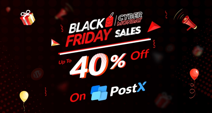 Promo Black Friday PostX
