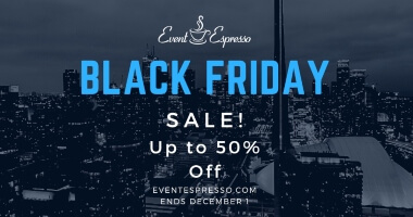 Event Espresso Black Friday-Rabatt
