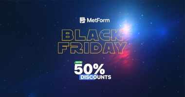 MetForm Black Friday-Rabatt