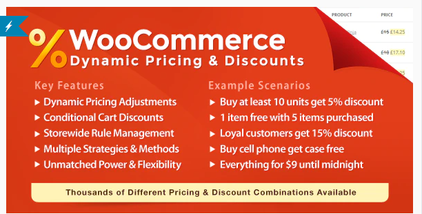 การกำหนดราคาและส่วนลดของ woocommerce แบบไดนามิกโดย rightpress