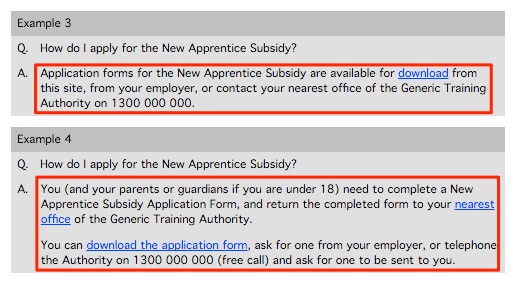 Kerry Redshaw mendemonstrasikan bagaimana Q&A gagal memberikan dampak ketika tidak sesuai dengan gaya pertanyaan.