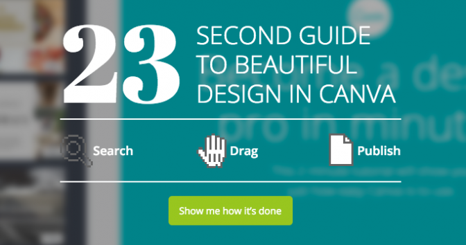 L'onboarding di Canva è un ottimo esempio di come mettersi subito al lavoro.
