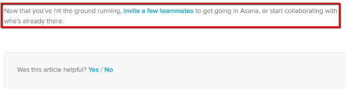 Templat Artikel Basis Pengetahuan - Contoh Asana