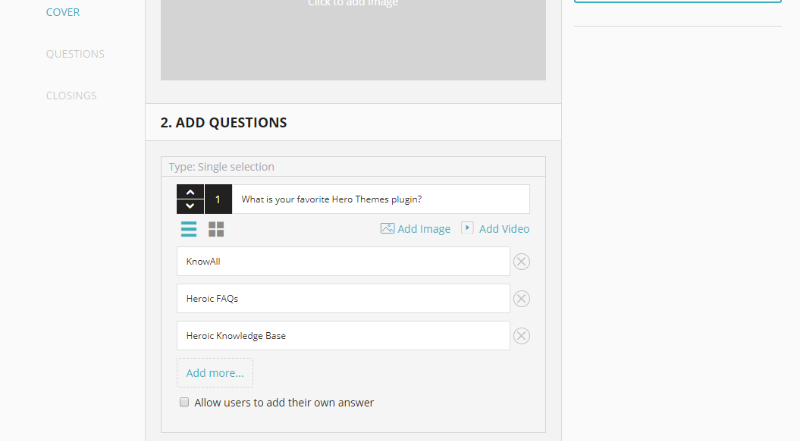 pembuat survei tahap opini