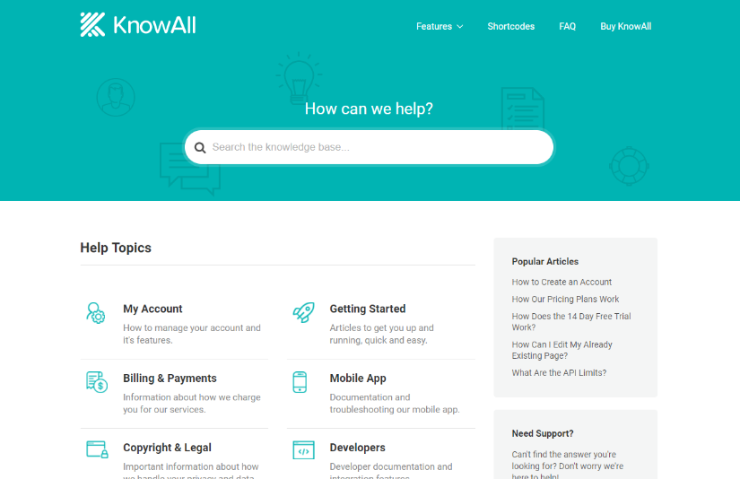 knowall وورد المعرفة موضوع قاعدة العرض التجريبي