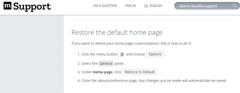 Firefoxテンプレート