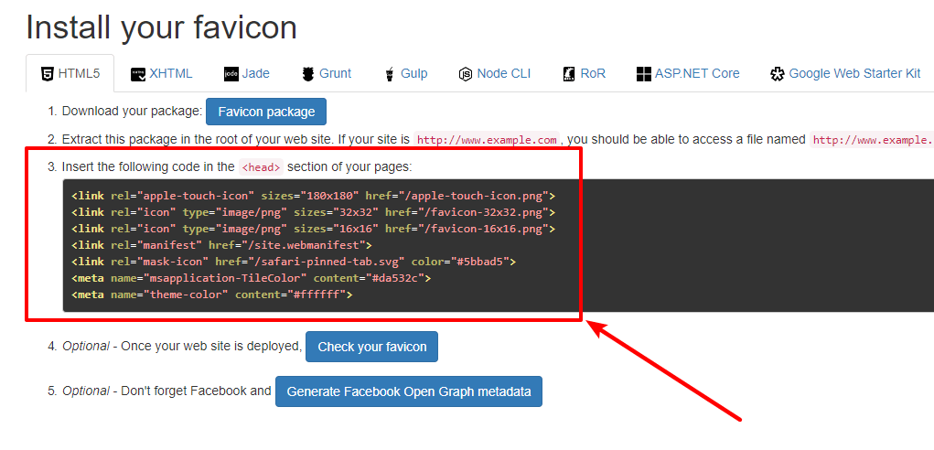 <head /> 部分的代码片段” width=”1021″ height=”492″></p> <p>有几种方法可以做到这一点。</p> <p>首先，您可以安装免费的插入页眉和页脚插件并将其粘贴到那里：</p> <p><img loading=