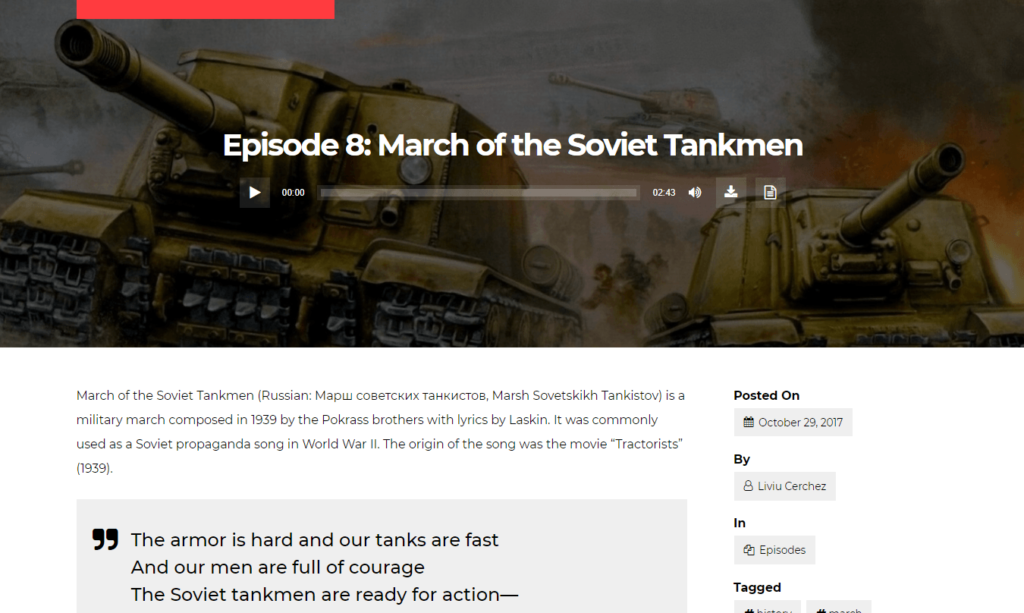 Castpod 播客播放器