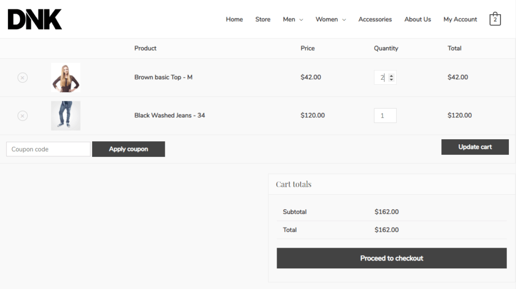 阿斯特拉购物车页面