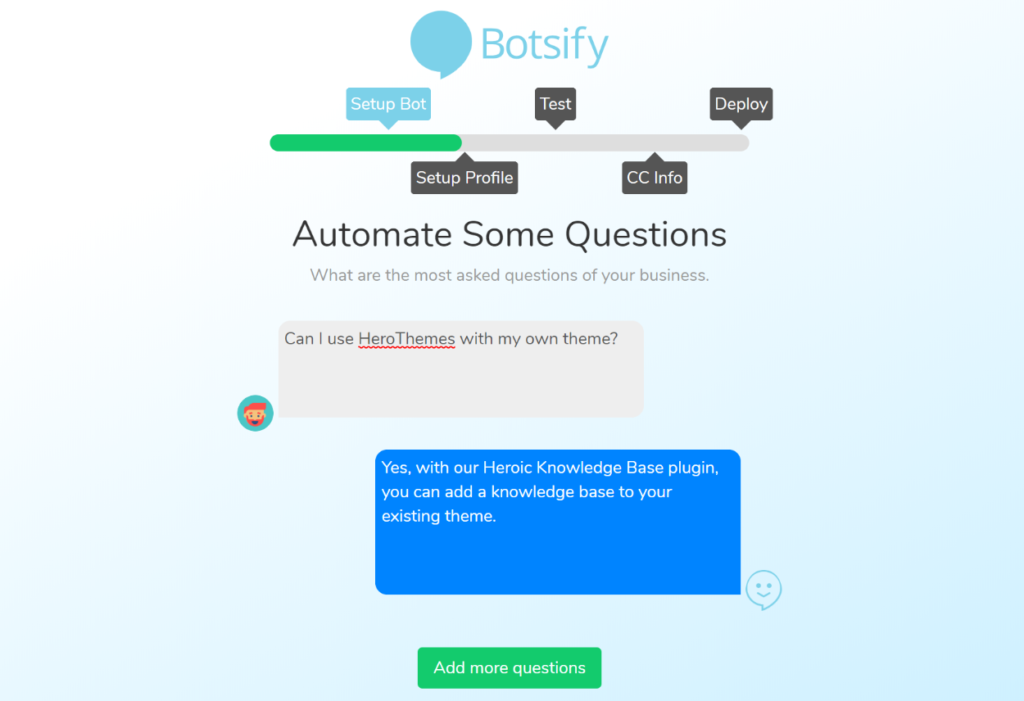 Botsify 客户支持聊天机器人