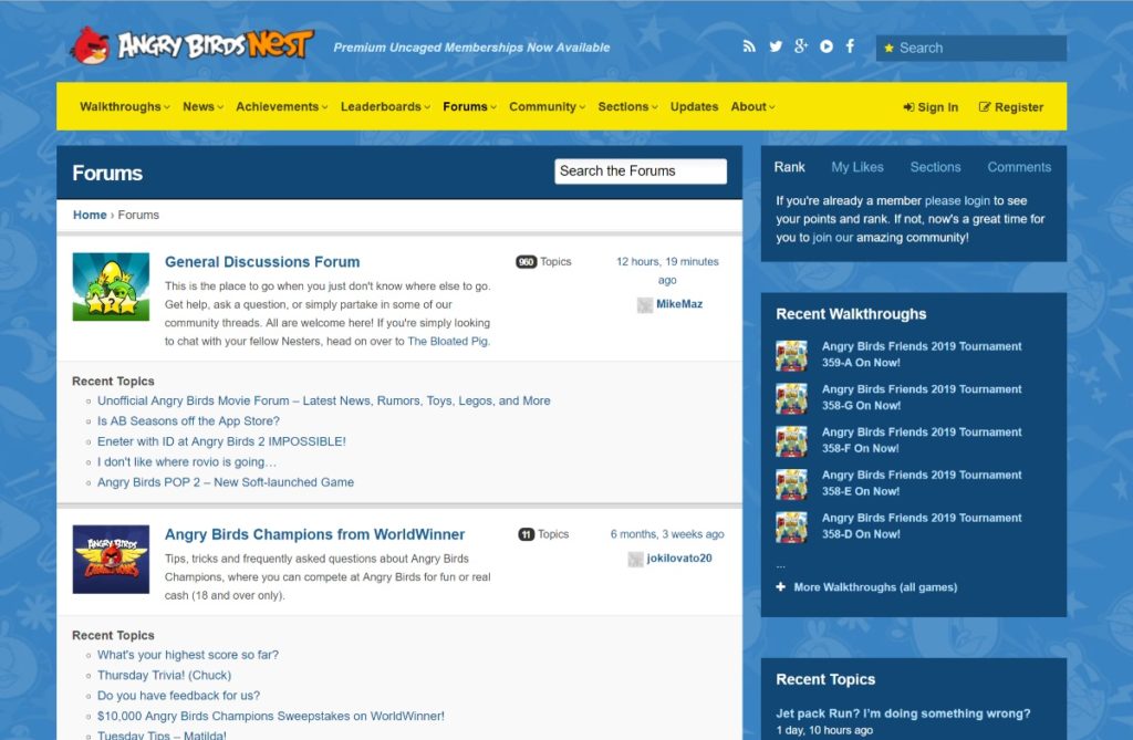 AngryBirdsNest 论坛