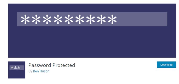 защищенный паролем