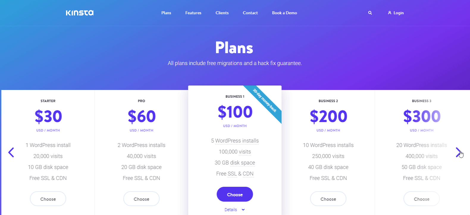 Bester Hosting-Plan für Elementor-Sites - Dinge, die Sie interessieren sollten 9 Kisnta Pricing