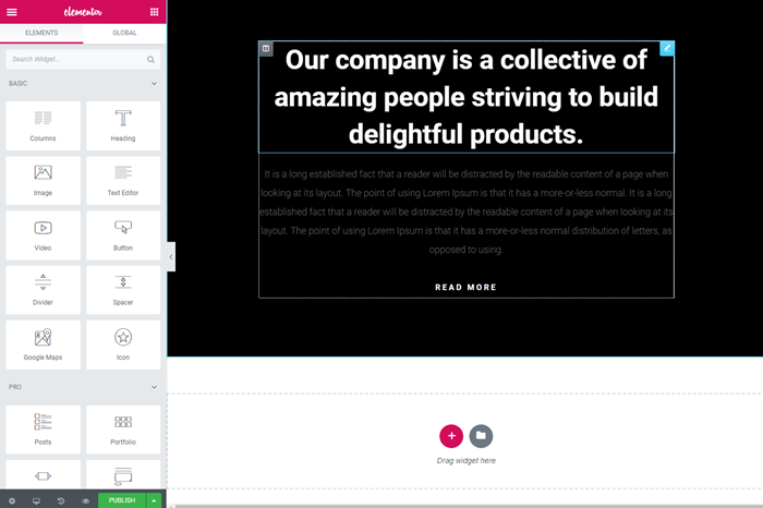 So erstellen Sie eine mehrsprachige Website mit Elementor und WPML 19 elementor-built-template