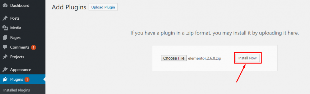 Elementorの使用方法:始めるための簡単な方法7 how-to-use-Elementor-installation