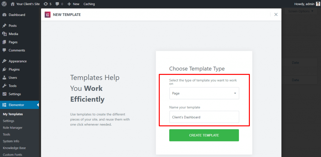 Créer un tableau de bord WordPress personnalisé avec Elementor 5 Custom-WordPress-Dashboard