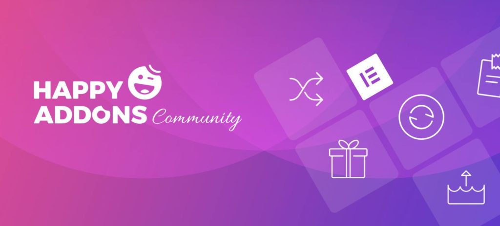 Comment Happy Addons aide la communauté Elementor 3 Happy Addons