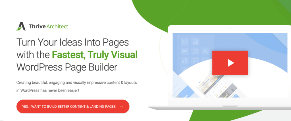 10ベストワードプレスウェブサイトビルダー(無料&有料)9 thrive-WordPress Page Builder