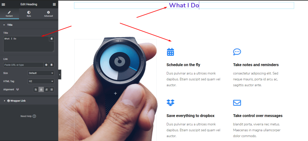 วิธีสร้างเว็บไซต์ส่วนตัวด้วย Elementor & ให้มันดูเป็นมืออาชีพอย่างง่ายดาย 7 Customizing Elementor Section