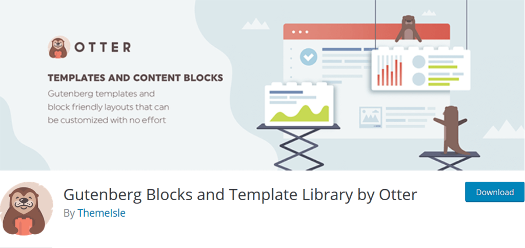 7 cele mai bune pluginuri Gutenberg Block pentru a vă îmbogăți conținutul Outlook 3 Otter Gutenberg plugin
