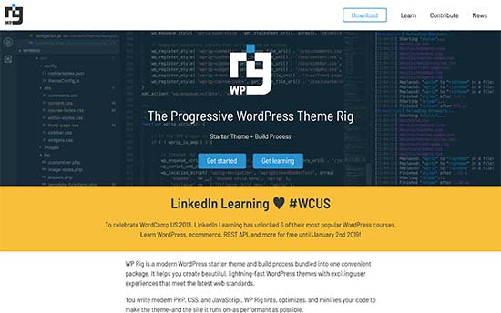 10 лучших стартовых тем WordPress (как выбрать правильную?) 10 wp-rig-theme