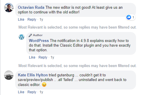 WordPress Gutenberg Blocks:あなたがチェックすべき秘話6 People Primary Reactions about Gutenberg release