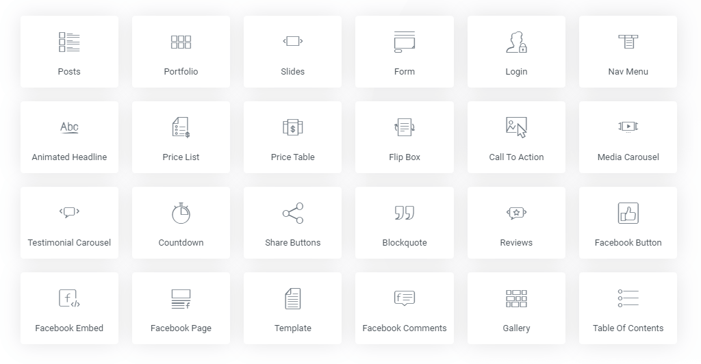 Elementor: Ultimate Story From The Beginning 6 Elementor Pro elements