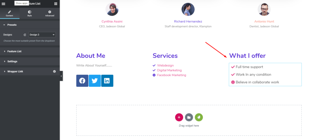 كيفية إنشاء موقع ويب Portfolio في WordPress باستخدام Elementor 25 How to add features