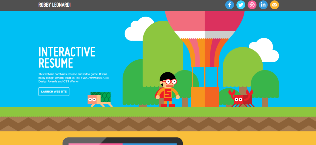 كيفية إنشاء موقع ويب Portfolio في WordPress باستخدام Elementor 28 Robby Leonardi- portfolio website