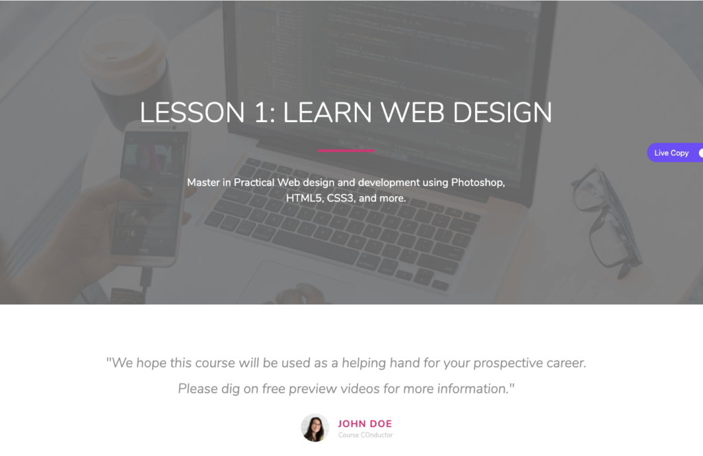 Come creare un sito Web di un corso online in WordPress utilizzando Elementor (Tutorial e guida alla pianificazione preliminare) 18 How to Create an Online Course Website