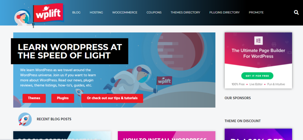 20 สุดยอดบล็อก WordPress ที่คุณควรติดตาม 10 WP Lift