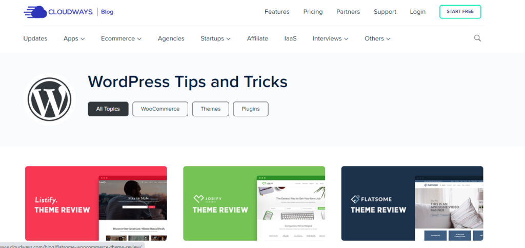 20 สุดยอดบล็อก WordPress ที่คุณควรติดตาม 20 Cloudways