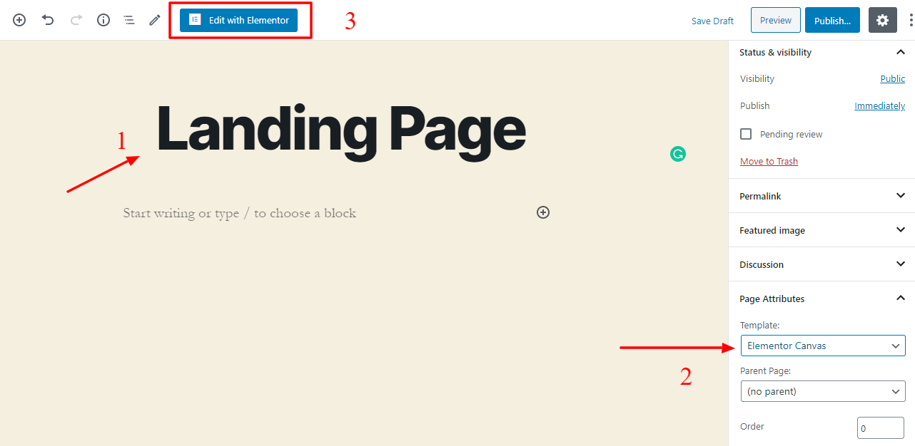 Práticas recomendadas da página de destino para aumentar suas vendas 9 Add a title on your landing page