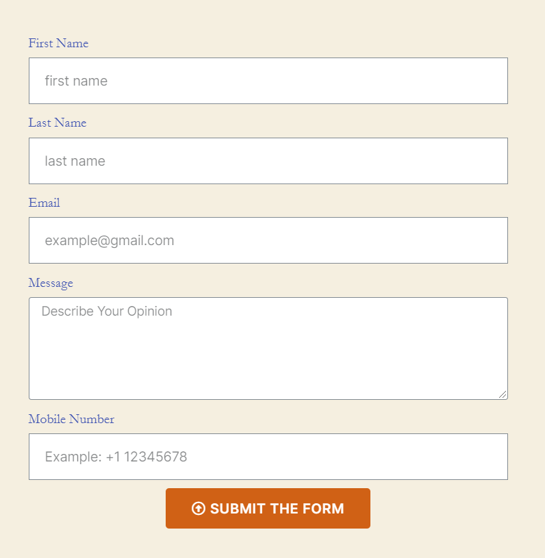 创建 Elementor 联系表的终极指南 11 Final-View-of-Elementor-Contact-Form