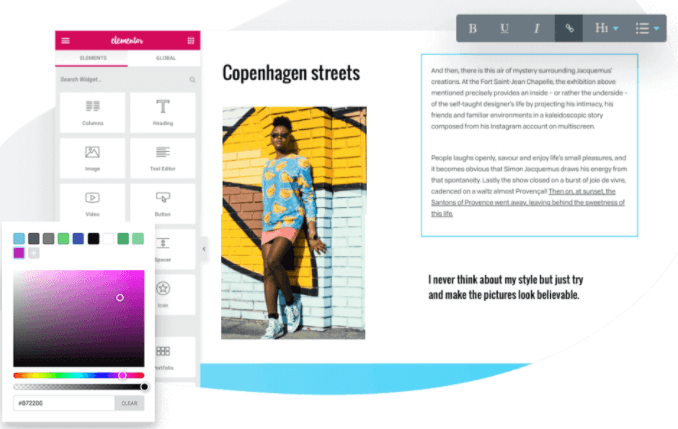 Beaver Builder Vs Elementor – Welches für Ihre Website? 5 live elementor editor