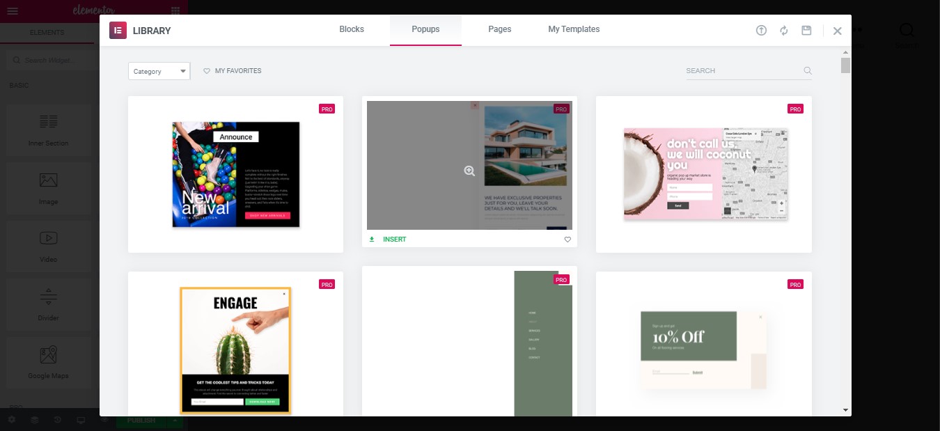 5를 변환하는 Elementor로 매력적인 팝업을 만드는 방법 Elementor Pop up Templates