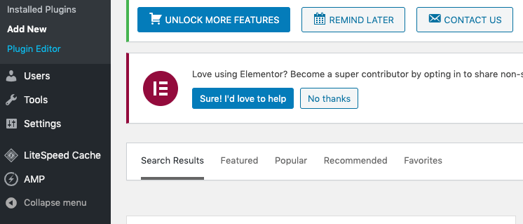 Cómo crear un sitio web compatible con AMP con Elementor 7 amp step two