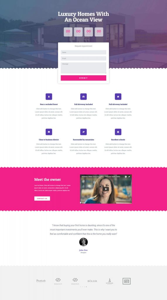 流行的 Elementor Pro 模板:在 Trice 9 中创建您的梦想网站 Landing-Page-Agency