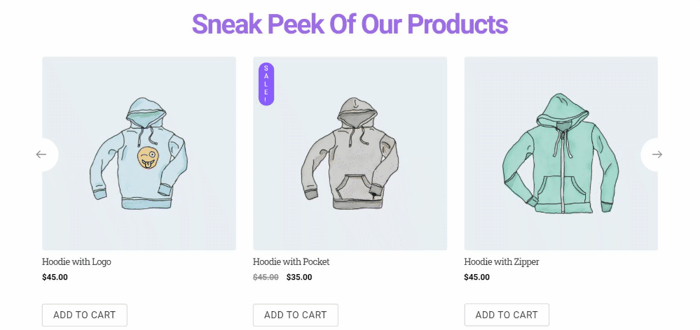 Mendesain Situs Web eCommerce Menggunakan Widget HappyAddons WooCommerce 2 Sneak peek
