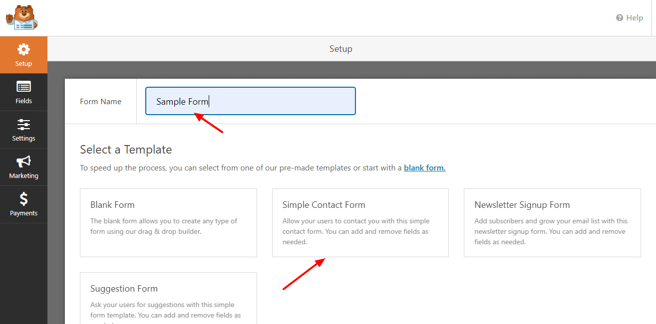 Cara Mempersonalisasi Desain Formulir Anda di Elementor Menggunakan Widget Formulir Bahagia GRATIS! 2 Create form