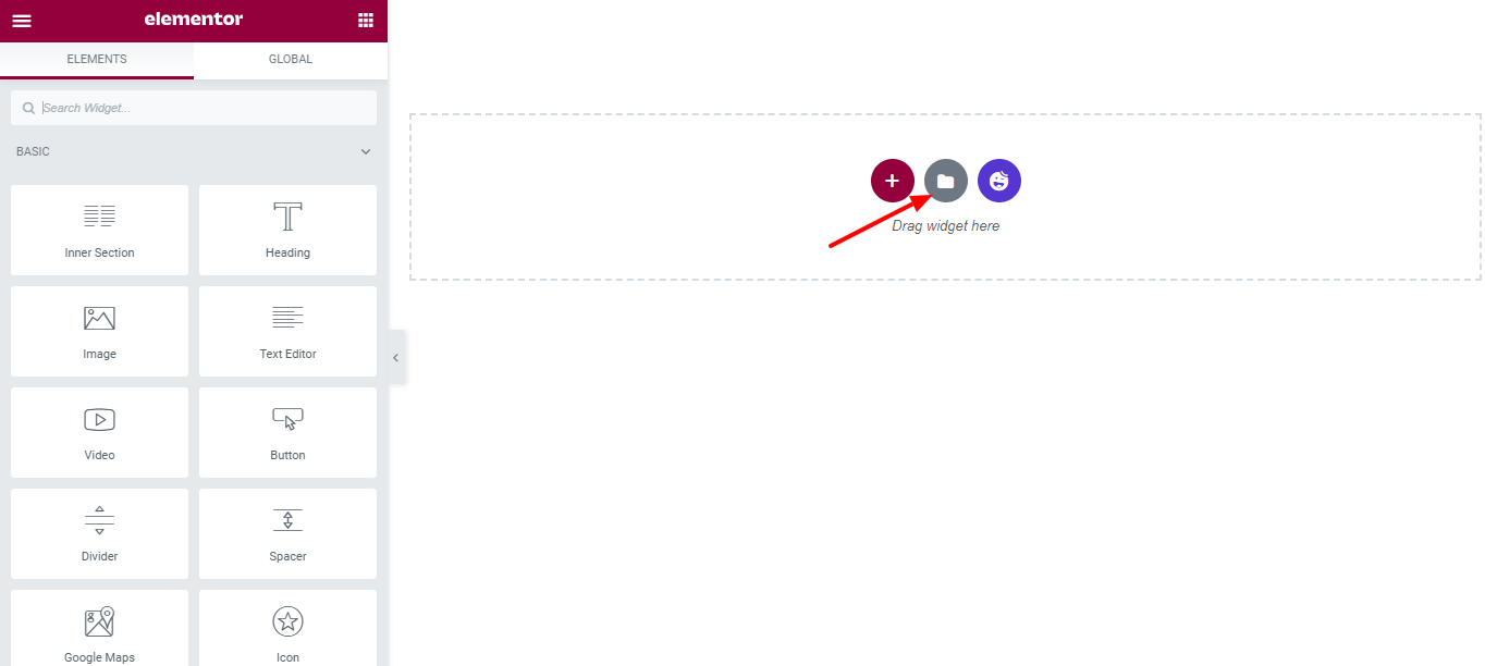 كيفية استخدام قوالب موقع ويب Elementor المجانية 4 Find Elementor template