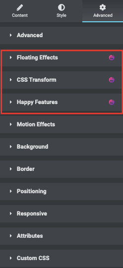 ElementorPostカルーセルを驚くべき方法で使用して最高の投稿を紹介する方法7 Advanced section