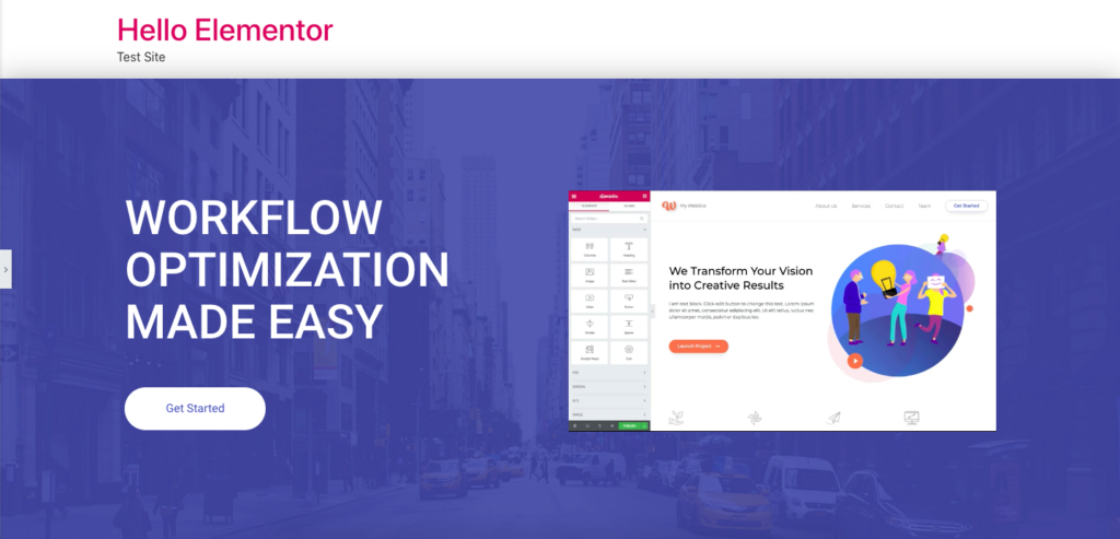 مراجعة صادقة لموضوع Elementor Hello: إيجابيات ، التسعير ، اختبار السرعة ، البرنامج التعليمي والمزيد 17 A ready Elementor Page