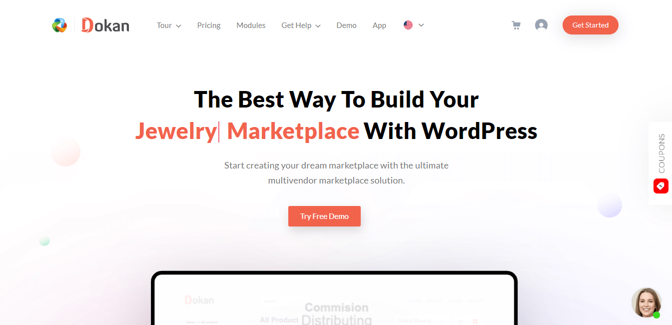 2022년 최고의 WordPress 블랙 프라이데이 및 사이버 먼데이 거래 3 Dokan Black Friday Deals