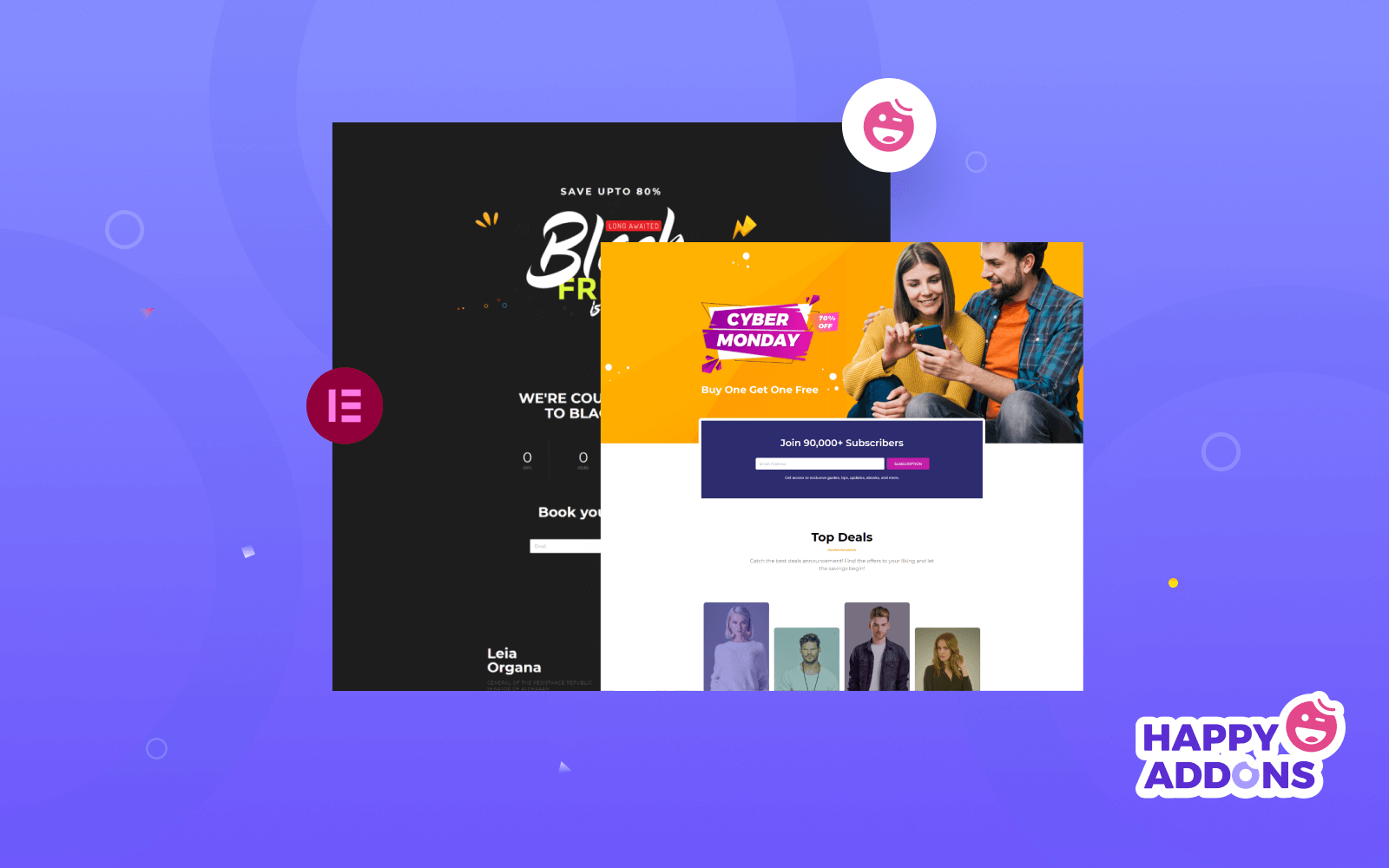 قوالب الصفحة المقصودة يوم الجمعة الأسود لتصميم موقع الويب الخاص بك في موسم الأعياد هذا 9 Prepare Your Website For Upcoming Cyber Monday Campaign