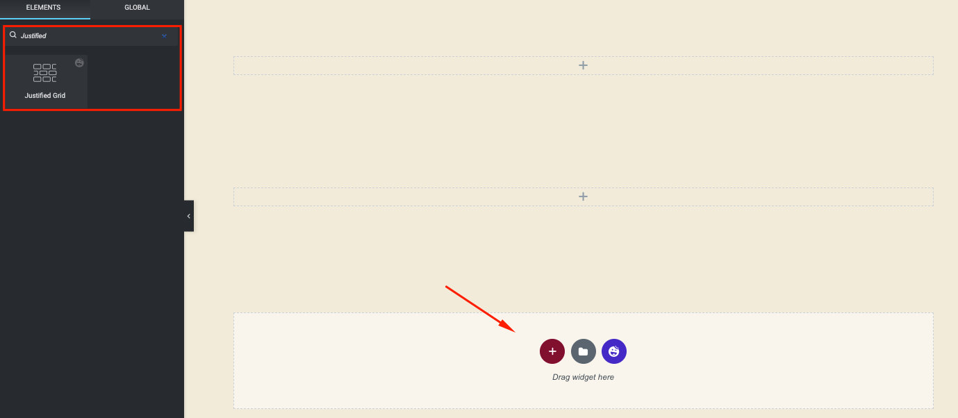 Präsentieren Sie Ihre Bilder auf die bestmögliche Weise mit dem Elementor Image Gallery Widget 25 Add Justified Grid widget
