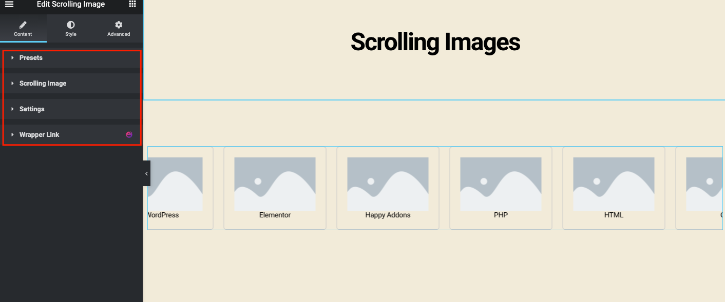 Präsentieren Sie Ihre Bilder auf die bestmögliche Weise mit dem Elementor Image Gallery Widget 35 Options for Scrolling images