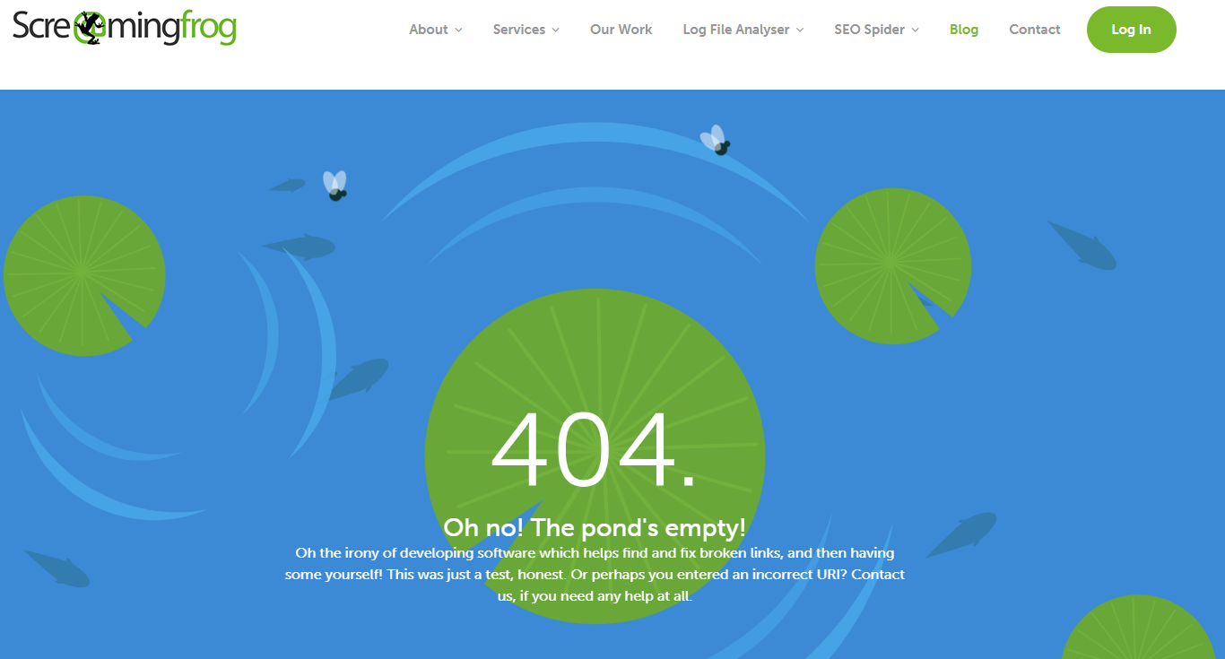 Elementor 19를 사용하여 WordPress 사이트에 대한 사용자 지정 404 페이지를 만드는 방법 404 page screaming frog