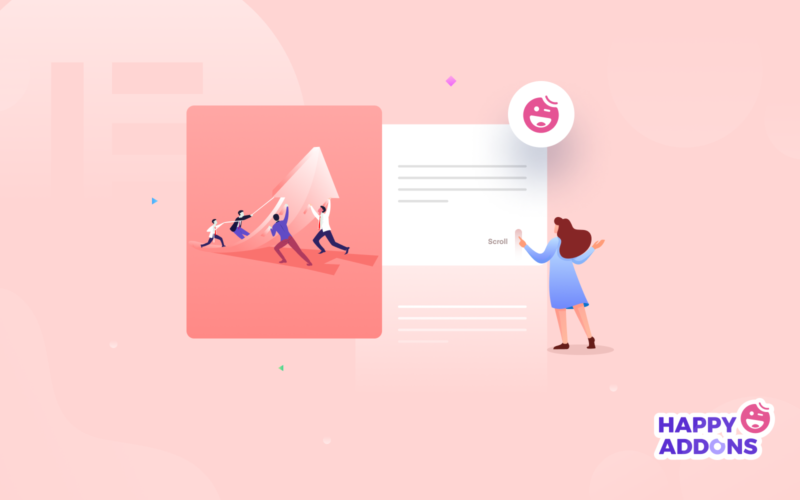 2분 안에 Elementor 웹사이트에 시차 효과를 추가하는 방법 28 Happy Addons Parallax Effect