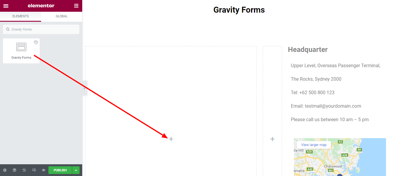 Elementor 웹 사이트 5에 중력 양식을 추가하는 방법 Add Happy Addons' Gravity Forms Widget